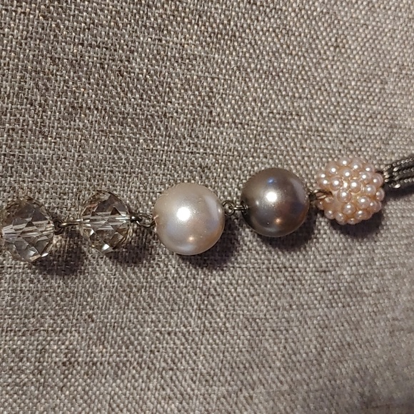 RMN Roman Company Signed Vintage Multi strand Beaded Necklace - Picture 2 of 7